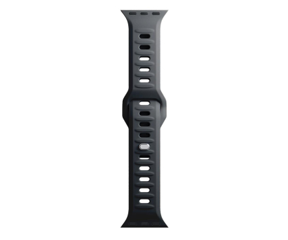 Pasek i akcesoria do zegarków 3MK Silicone Watch Strap do Apple Watch 40/41/42 mm Black